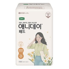 Depend 得伴 中等吸水量護墊, M, 24片, 1包