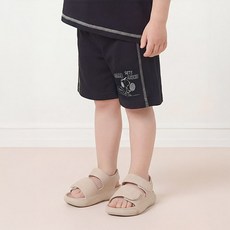 milkmile 幼童 Peanuts 史努比網球比賽縫線設計四分褲