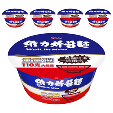 維力 炸醬麵重量碗 110g, 5入
