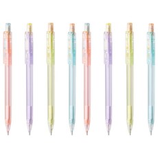 deLi 得力 彩色半透明糖果自動鉛筆4件組, 2套, 0.5mm