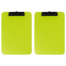 ABEL 力大牌 超耐摔板夾 A4, 綠色, 2個