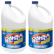 유한락스 멀티액션 레귤러, 5L, 2개