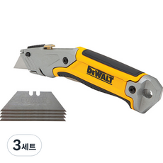 DEWALT 得偉 實用刀+基本刀片 5入組, 3組