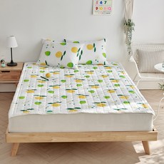 LaMonte Honey Pop夏季用泡泡紗固定綁帶薄墊, 檸檬