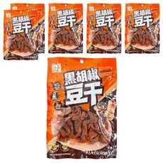 久品香 黑胡椒豆干, 120g, 6包