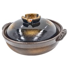 三鈴陶器 萬古燒 土鍋 伊賀之里, 25cm, 1個