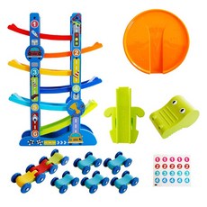 Zentoy 씽씽汽車塔玩具, 混色, 1組