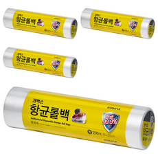 코멕스 항균 비닐롤백 중 250 x 350 mm 200p, 중(M), 200개입, 4개