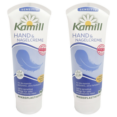카밀 핸드 앤 네일 크림 센시티브, 100ml, 2개