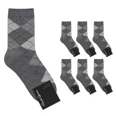 parkgoon 男士菱格紋襪 7雙組