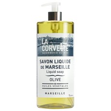LA CORVETTE 法釩馬賽莊園 經典馬賽皂液 橄欖, 1L, 1瓶