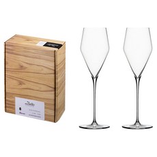잘토 덴크 아트 샴페인잔, 220ml, 2개