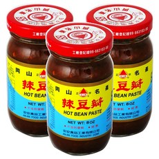 名山牌 辣豆瓣, 230g, 3罐