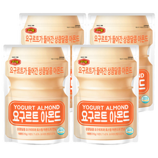 머거본 요구르트 아몬드, 210g, 4개
