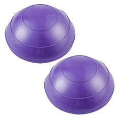 12ROUND 迷你平衡半圓球 2入, 紫色