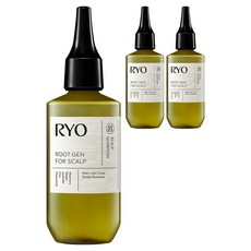 려 루트젠 탈모 증상 전문 케어 두피 에센스, 80ml, 3개