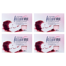 蘭韻 紙纖化妝棉，純紙纖維 質地柔軟 觸感舒適, 180入, 4組