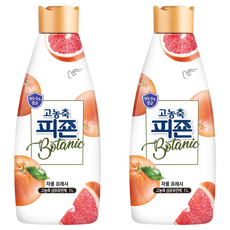 高濃縮草本衣物柔軟精 清新葡萄柚香, 1L, 2個