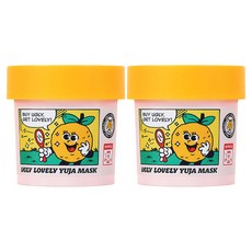 어글리러블리 유자 마스크 100ml, 2개, 1개입