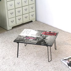 스토리퍼니쳐 프리미엄 하이그로시 액자테이블 중 600, 런던스트릿