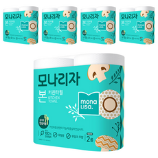 mona LISa. Bon原生紙漿廚房紙巾, 100張, 10捲