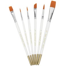 KeepSmiling SYTONIC 油畫/壓克力畫筆 6件組, 1套