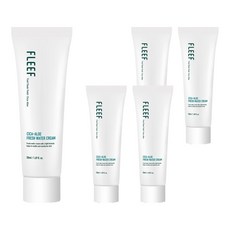 Flip Cica 蘆薈清爽保濕霜，適合油性酸度, 50ml, 5個