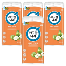 깨끗한나라 데일리 천연펄프 키친타월, 150매, 32개