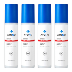 ATONO2 氧氣保濕乳霜噴霧, 4瓶, 120ml
