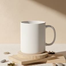 LIVING MATE Tritan 防摔馬克杯 480ml, 1個, 象牙白