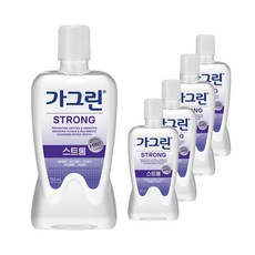 가그린 스트롱 구강청결제, 750ml, 5개