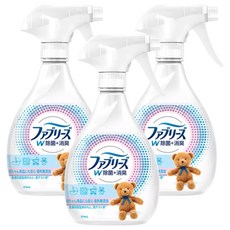 febreze 風倍清 織物除菌消臭噴霧 無香型, 370ml, 3瓶