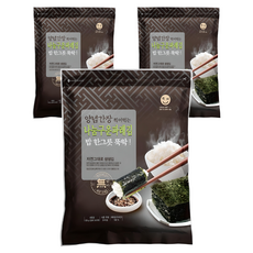 나눔김 무조미파래구이김 540매 절지, 120g, 3개