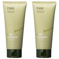 PURE LABEL 綠豆淨膚洗面乳, 175ml, 2個