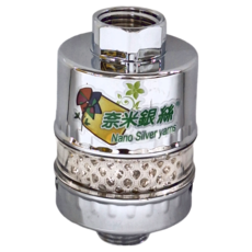 銀立潔 Ag+抑菌除氯潔水器 沐浴用 Nano Silver yarns, 1個