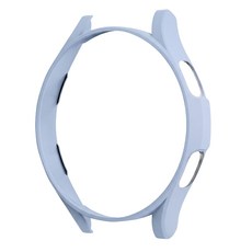 w9999 Galaxy Watch 6 Classic 相容硬質邊框保護殼, 1個, 淺藍色