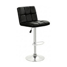 格子升降吧台椅 300 x 460 x 600mm, 黑色, 1個