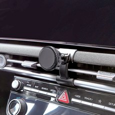 옵시디언 현대 투싼 NX4 페이스리프트 전용 송풍구 휴대폰 태블릿 자석거치대, 1개
