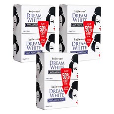 kojie.san DREAMWHITE 抗衰老香皂 2入組, 135g (4.76 oz.), 第二件享50%折扣, 270g, 3盒