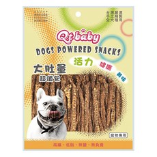 Qt baby 特濃牛捲條 QT302, 牛肉、牛筋, 280g, 1包