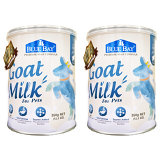 BLUE BAY 倍力 頂級羊奶粉, 低乳糖配方, 添加EGF表皮生長因子, 均衡營養, 提升食慾, 羊奶, 350g, 2罐