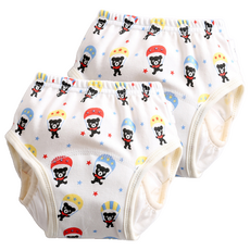 Chuckle 加厚六層學習褲 2件入 120碼, 跳傘小熊, 1組