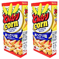 House 好侍 牛角玉米餅 鹽味 日本靜岡縣產, 68g, 2盒