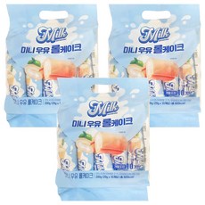 保興迷你牛奶蛋糕捲 10個, 200g, 3袋