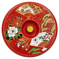 辰強 吉祥旋轉餅盒, 1個