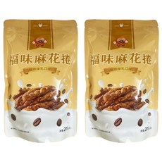 福味 麻花捲 咖啡煉乳, 200g, 2個