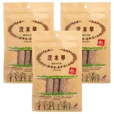 CatFeet 木天蓼棒【粗】袋裝 (3入) 貓咪潔牙零食 天然草本, 茨木草
