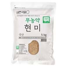 바른곡물 국산 무농약 현미, 5kg, 1개