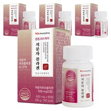 광동 365케어 저분자 콜라겐, 60정, 4개