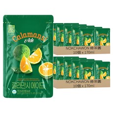 NOKCHAWON 綠茶園 金橘果汁飲料, 20個, 170ml